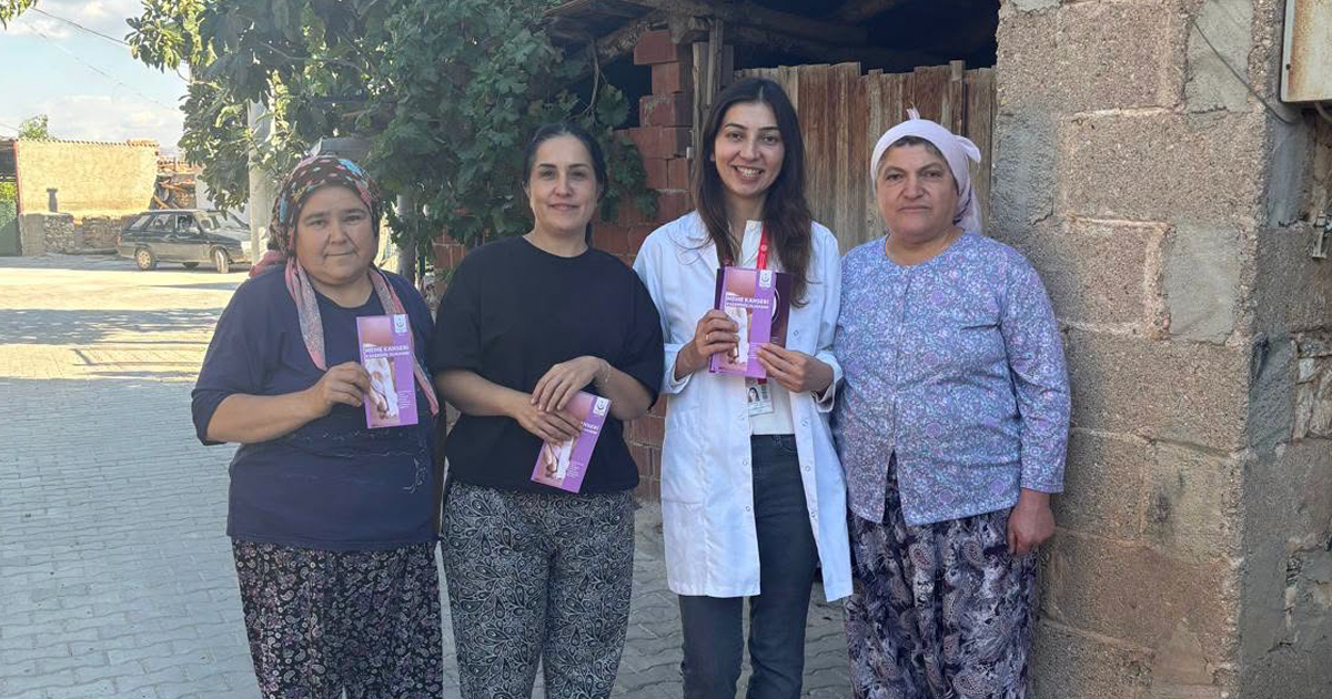 Bekilli’de meme kanseri farkındalığı için bilgilendirme çalışması