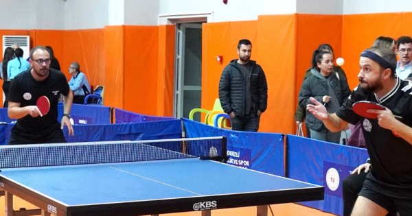 Kamu Spor Oyunları Masa Tenisinde şampiyonlar belli oldu