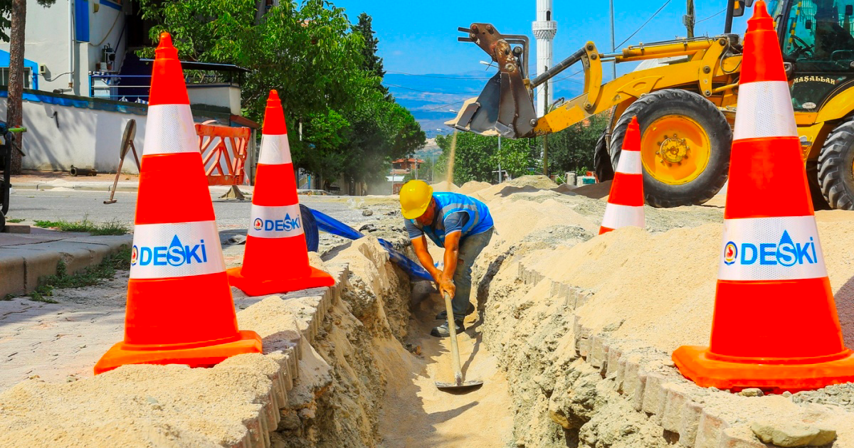5 mahallede içme suyu hatları yenileniyor