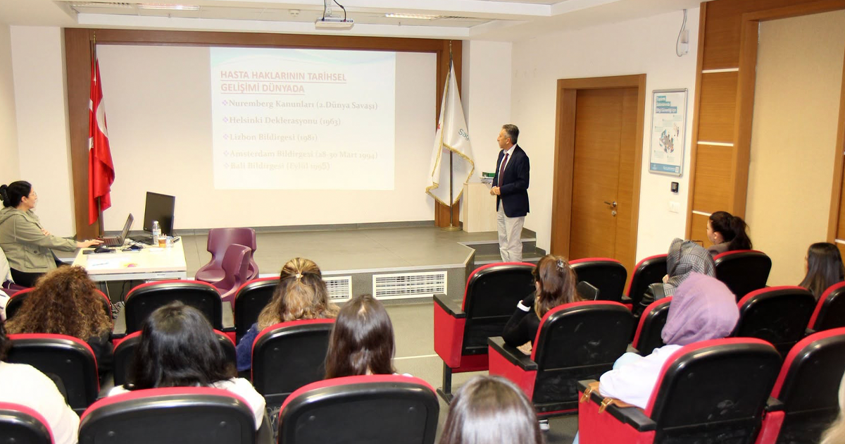 Denizli’de hasta hakları eğitimi düzenlendi