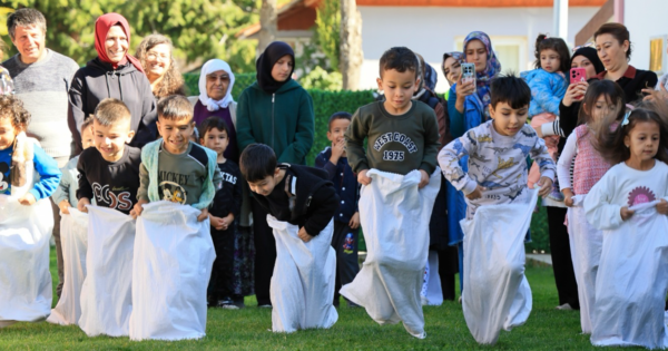 Çameli’nde çocuklar ve aileleri yarışmalarda buluştu