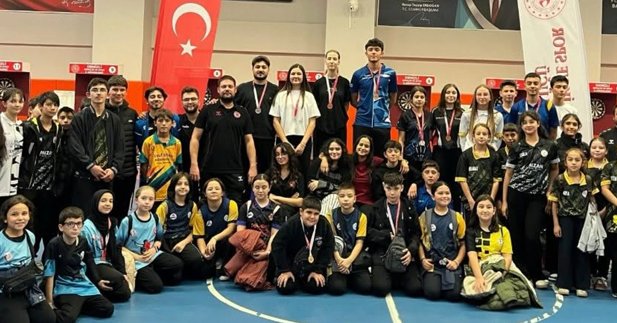 Cumhuriyet Bayramı Dart İl Birinciliği müsabakaları tamamlandı