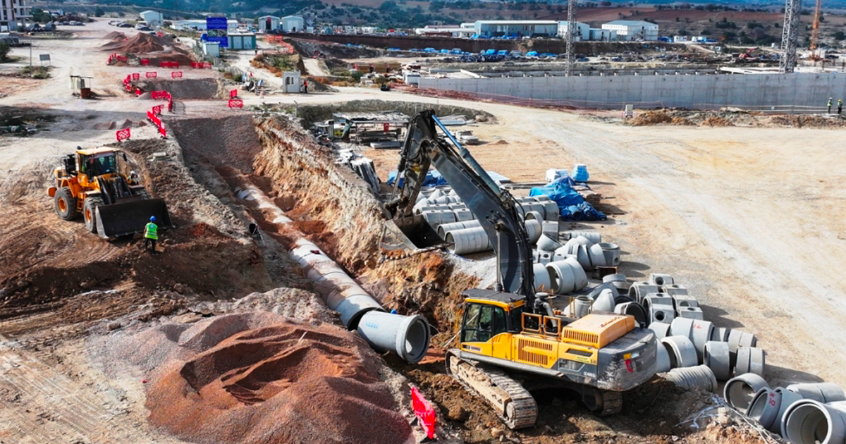 DESKİ’den Şehir Hastanesi bölgesine 250 milyon TL’lik dev altyapı yatırımı
