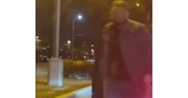 Yol kesen trafik magandaları otomobilde bebek olmasına rağmen tehditlere devam etti