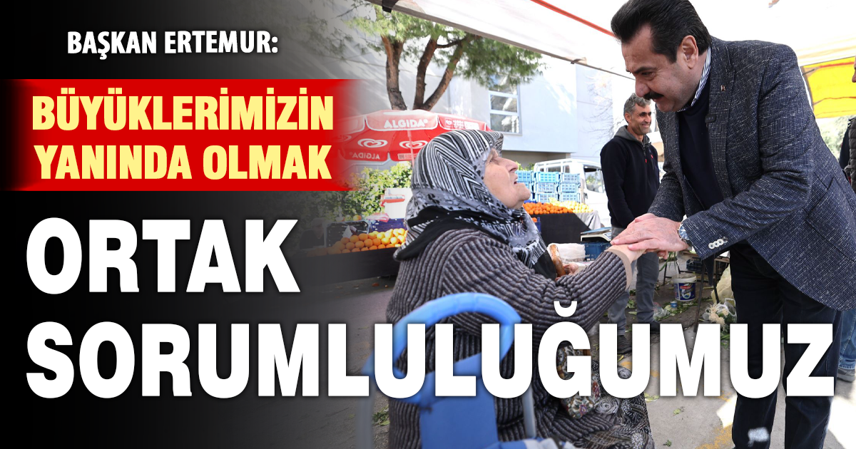 BAŞKAN ERTEMUR’DAN DÜNYA YAŞLILAR GÜNÜ