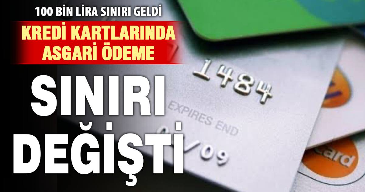 BDDK’dan kredi kartı asgari ödeme tutarına yeni düzenleme