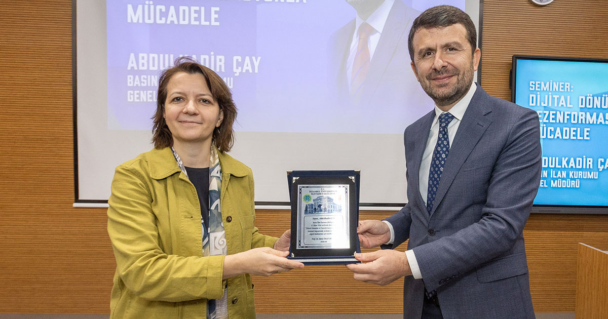 Genel Müdür Abdulkadir Çay, İstanbul Üniversitesi öğrencileriyle buluştu