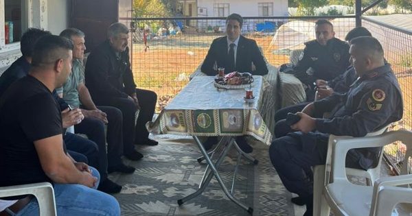 Beyağaç kaymakamı Haydari’den kazazede öğrenciye ziyaret