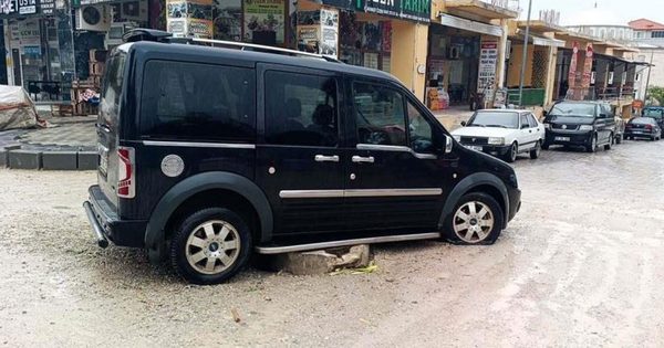 Buldan’da önlemsiz yol çalışması kazaya davetiye çıkarıyor