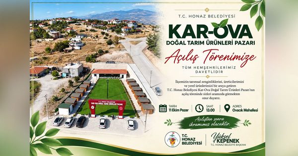 Honaz’da üreticiye önemli destek: Kar-Ova açılıyor