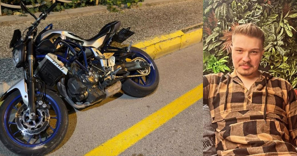 Otomobille çarpışan motosikletin sürücüsü kurtarılamadı