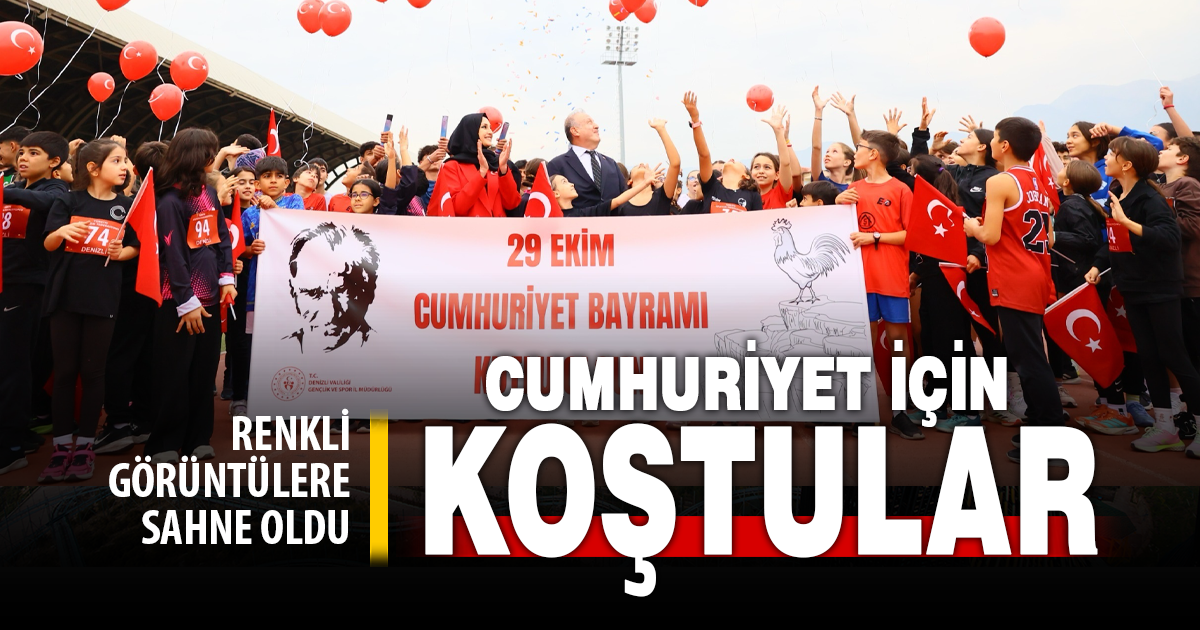 MERKEZEFENDİ’DE REKOR KATILIMLI CUMHURİYET KOŞUSU