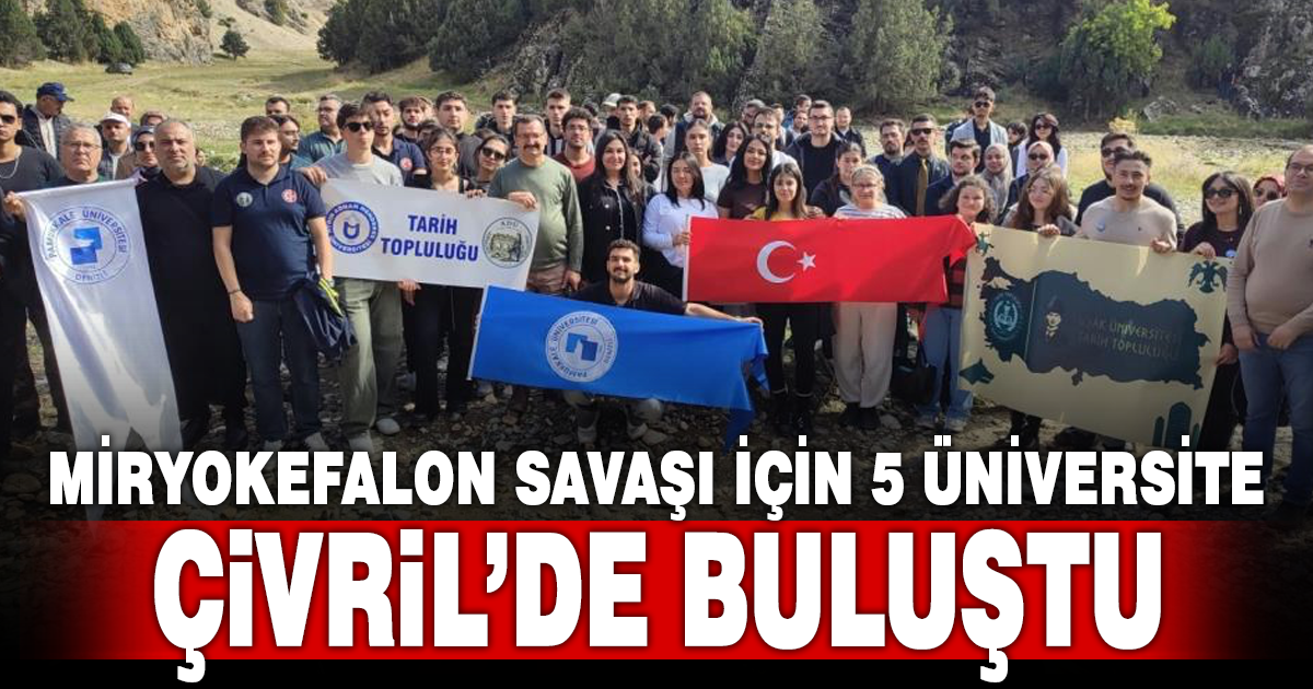 200 öğrenci 850 yıllık sırrı çözmek için savaş alanında ders işledi 