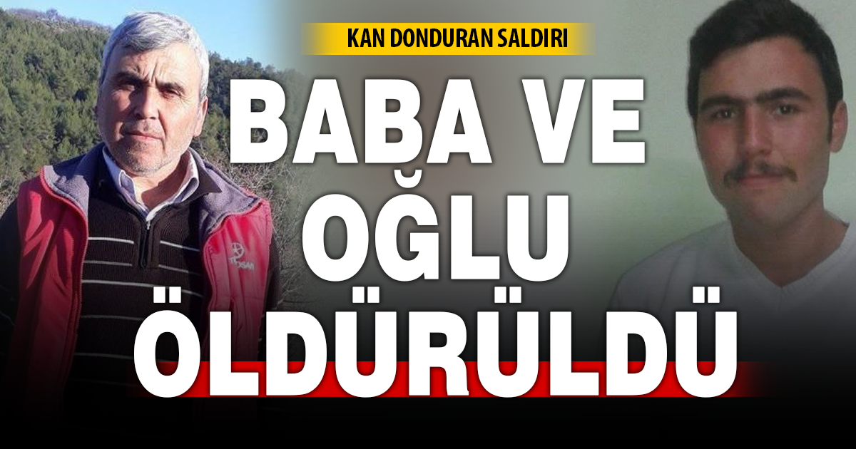  Gördes'te kanlı saldırı: Baba ve oğlu hayatını kaybetti