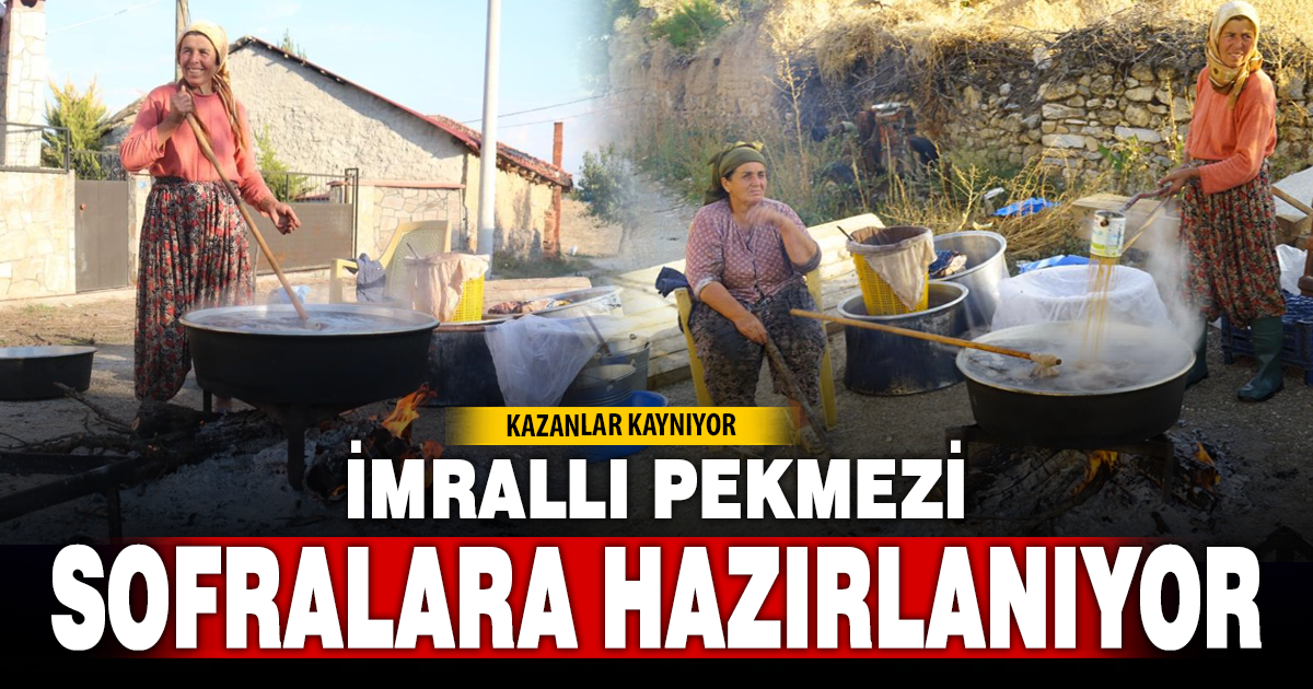 Kazanlar geleneksel lezzet için kaynıyor 